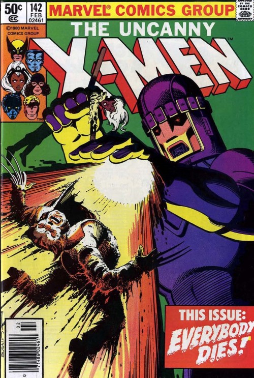 Uncanny X-Men 142 cover
